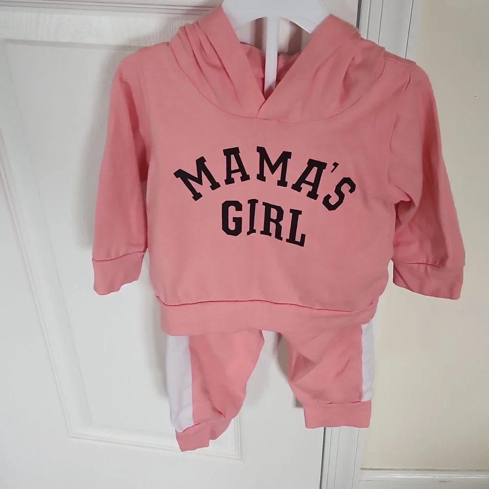 Mama's girl 2 piece pant set 6-9 months